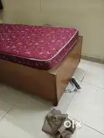 1 YEAR OLD DEWAN SIZE 3FT 6FT WITH GADDA SLEEP WELL PERFECT CONDITION