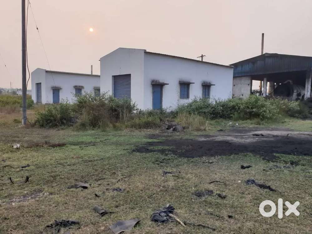 2200 square yards industrial land for sale with shed, bore and power