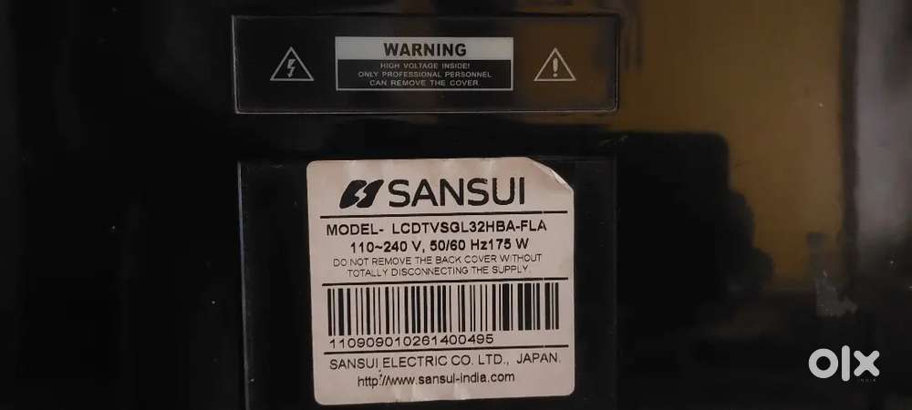 Original 32 Inch Sansui LCD TV for Sale