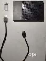500GB portable HDD + OTG connector