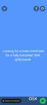 Looking for male flatemat