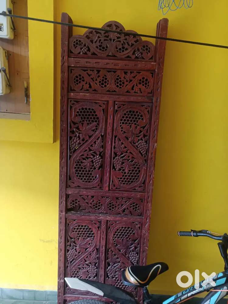Wood partition use for hall