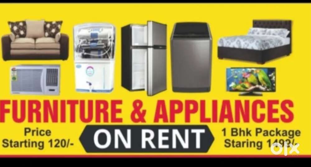 Furniture appliances on RENT