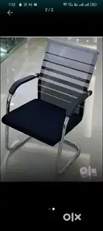New Office chair and study chair Steel Chrome pipe