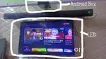 SAMSUNG 24 Inch LED TV and ANDROID BOX