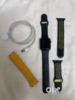 Apple Watch Series 3 with 3 straps and charging cable