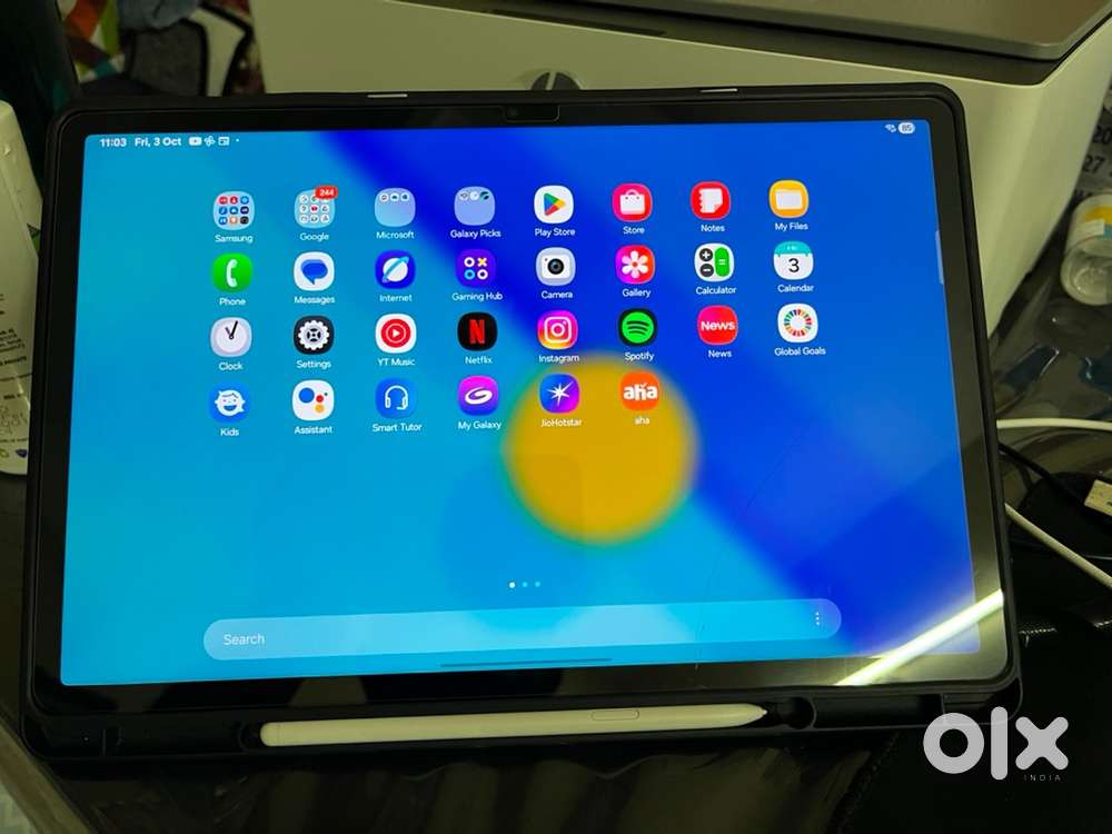 Samsung S9 FE Plus Table with pen