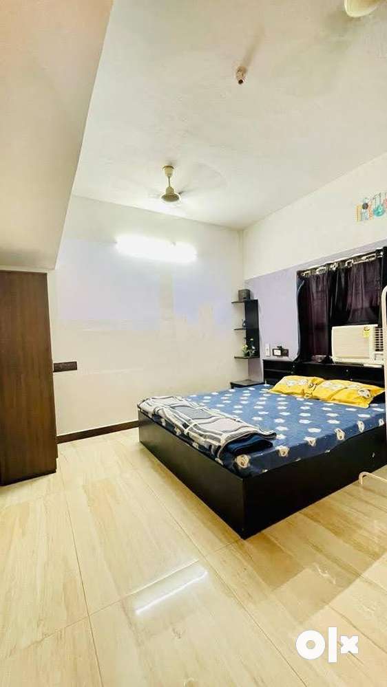 Fully air-conditioned & furnished 1bhk in 1st floor