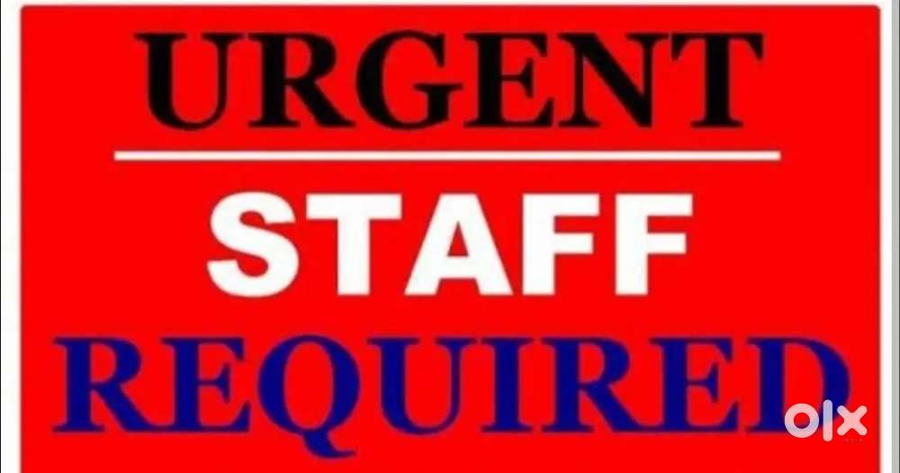 Cloth Shop Key liye staff ki jarurat