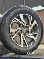 16 Inch 5 Hole 114 Pcd Toyota Oem Crysta Alloys & 205/65/16 4 Tyers