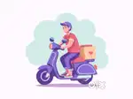 DELIVERY JOB AVAILABLE WITH ROOM ACCOMMODATION AND BIKE