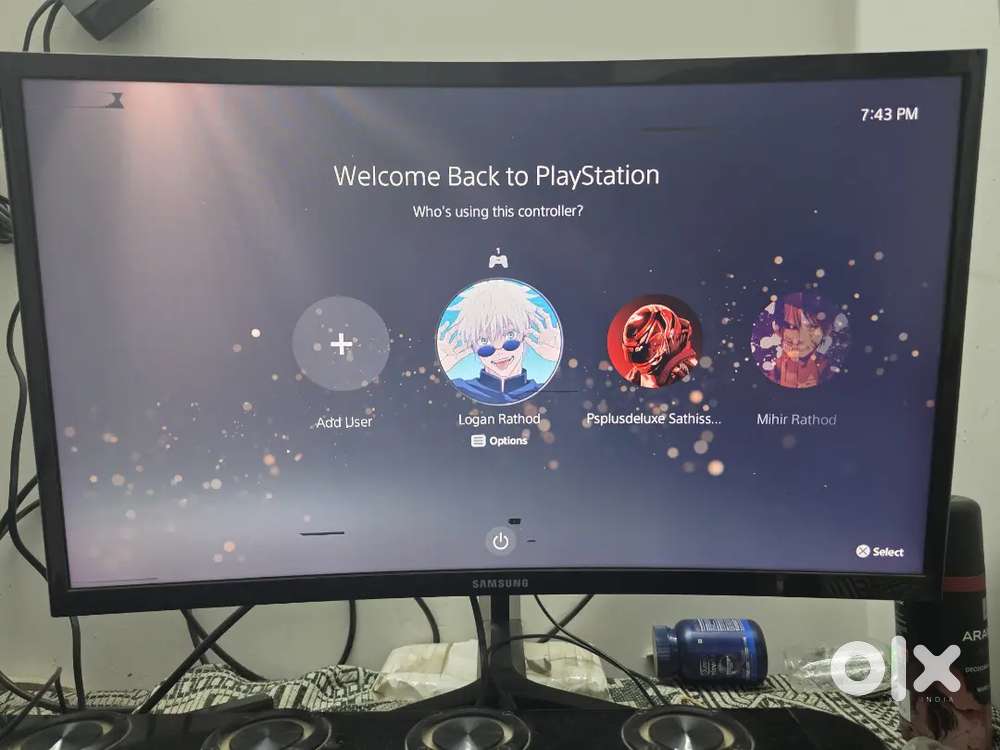 180FPS Samsung odyssey curved gaming monitor