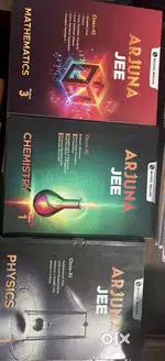 PW Arjuna JEE Modules  PCM 15 Books Set  Brand New  50% Off