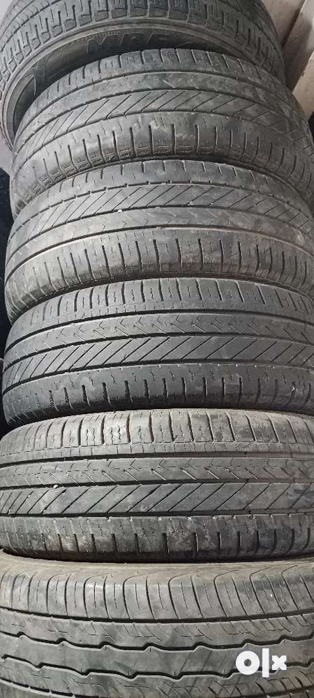 Used tyres available for car and bike