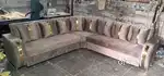 LUXURY MODEL L TYPE SOFA SET PILLOW SOFA AVAILABLE AT ZAM ZAM FURNITUR