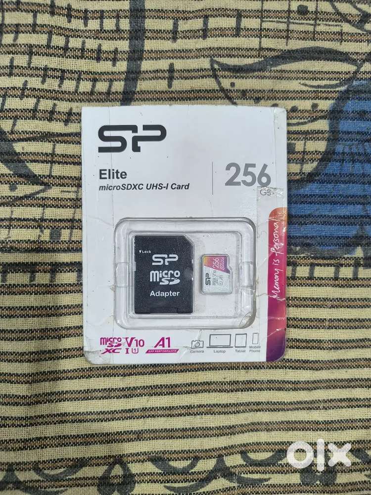 SP Elight 256 GB Micro SD card for Smartphone And Camera
