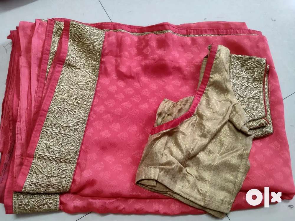 Saree's used only one to two time.(with blouse)