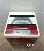 Whirlpool white magic 123 red colour top load washing machine