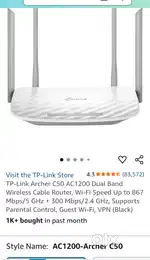 Wifi router TP Link