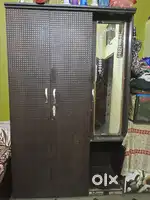 Wooden wardrobe