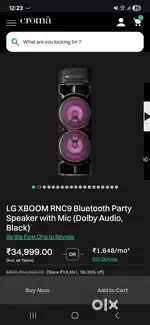 Party speaker L.G
