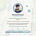 Need a student from class 7 to 10