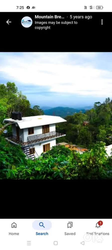 Homestay for lease near Idukki Dam