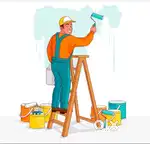 4 labour all type paint in home in shop and other