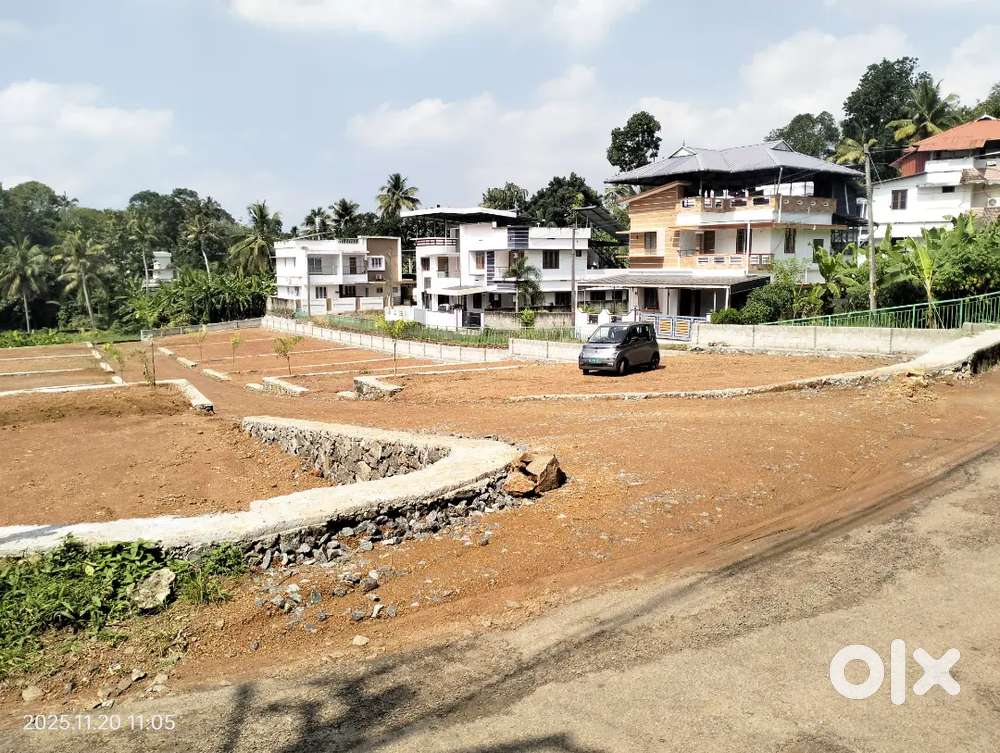 5,6 cent plot for sale chottanikkara Eruvely town area