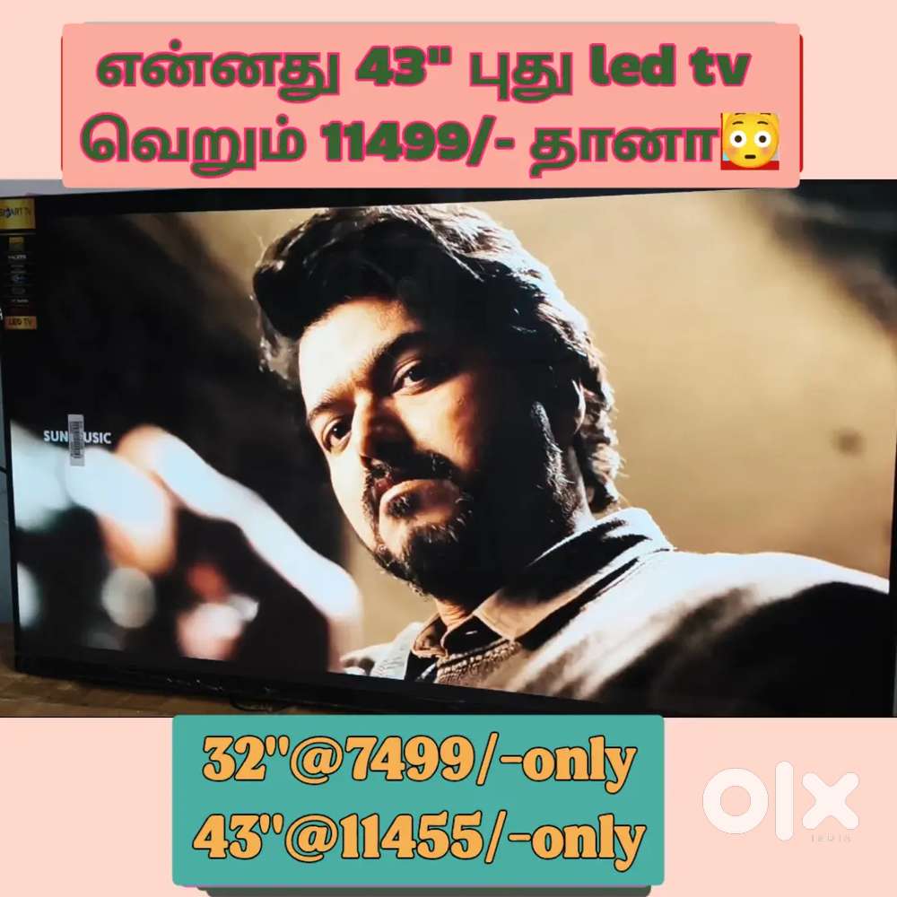 Great offer#$ sony new 43x inch smart led tv just 11333