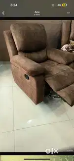 Manual reclining chair