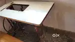 UMBRELLA Sewing machine table with paidan