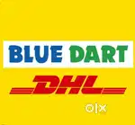 Courier Delivery with Blue Dart in Parrys.