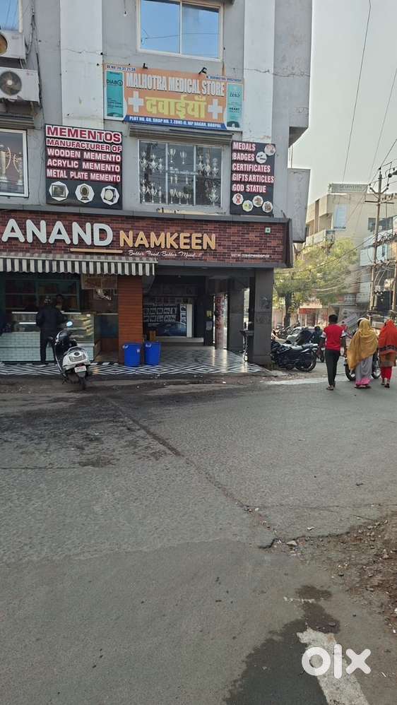 Ground floor shop in M P Nagar Bhopal.