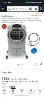 Symphony 115L cooler for sale