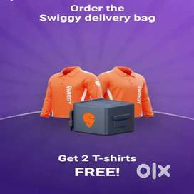 FREE JOINING 100 Delivery boys SWIGGY Food Delivery jobs