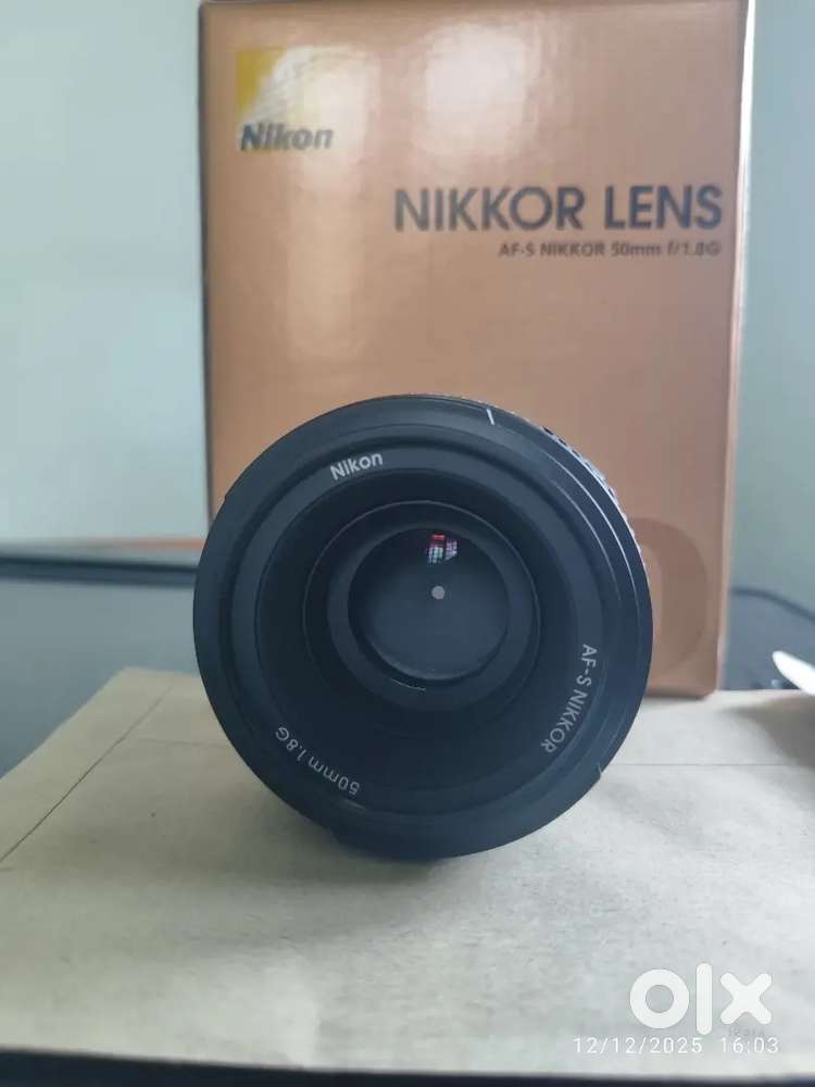 Nikon AF-S NIKKOR 50mm f/1.8G Lens – Excellent Condition