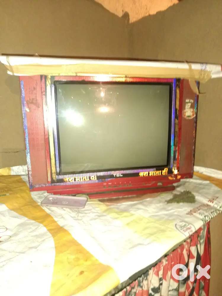 TCL colour tv 1500 कस्तूरबा ग्राम तेजाजी नगर