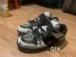Nike original chrome heart dunk