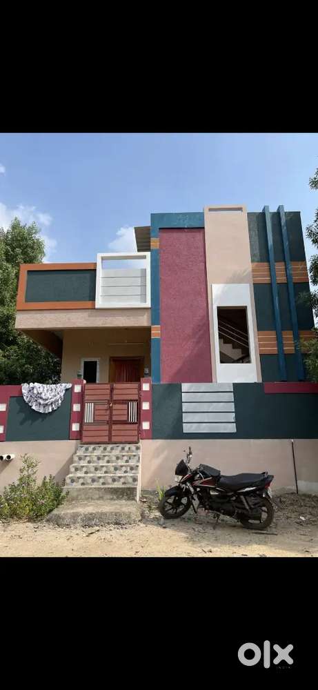 An independent house with semifurnished