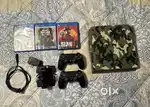 Sony PS4 Slim 1TB Limited Edition Call Of Duty WW2 Console With 3 Game