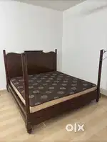Imported Wooden Coats with new mattress