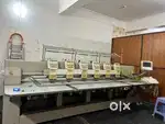 6 heads Computer embroidery machine