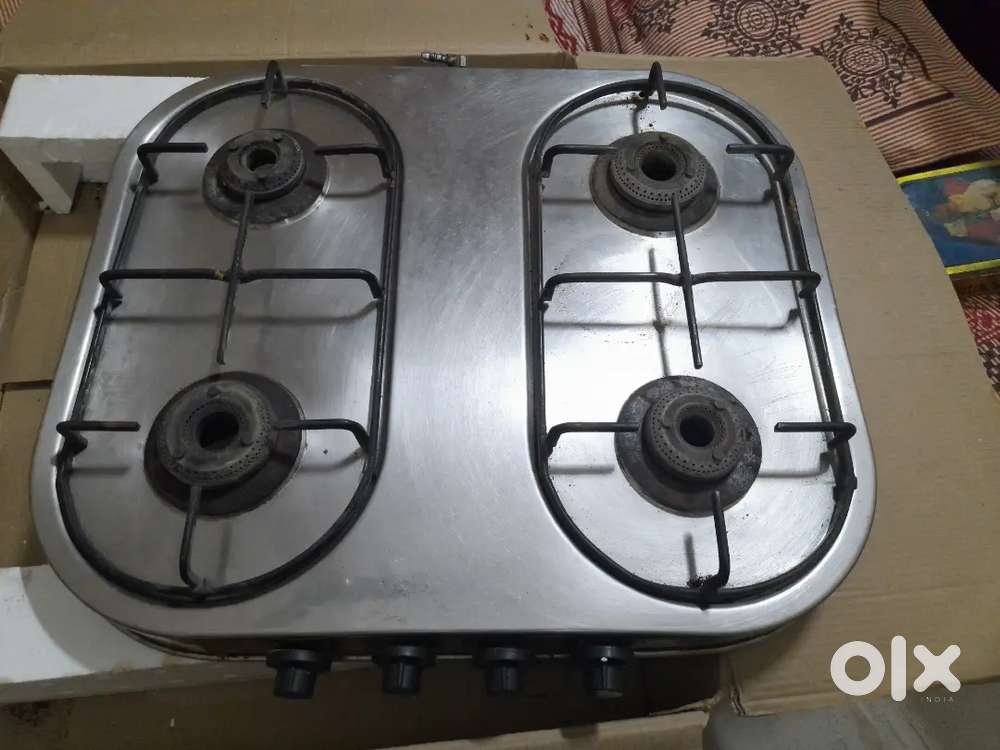 4 burner gas stove