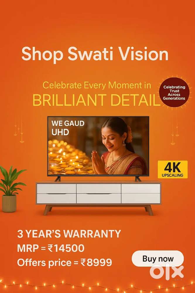 32 inch LED TV Full HD 1080p 4k smart Android seal pack