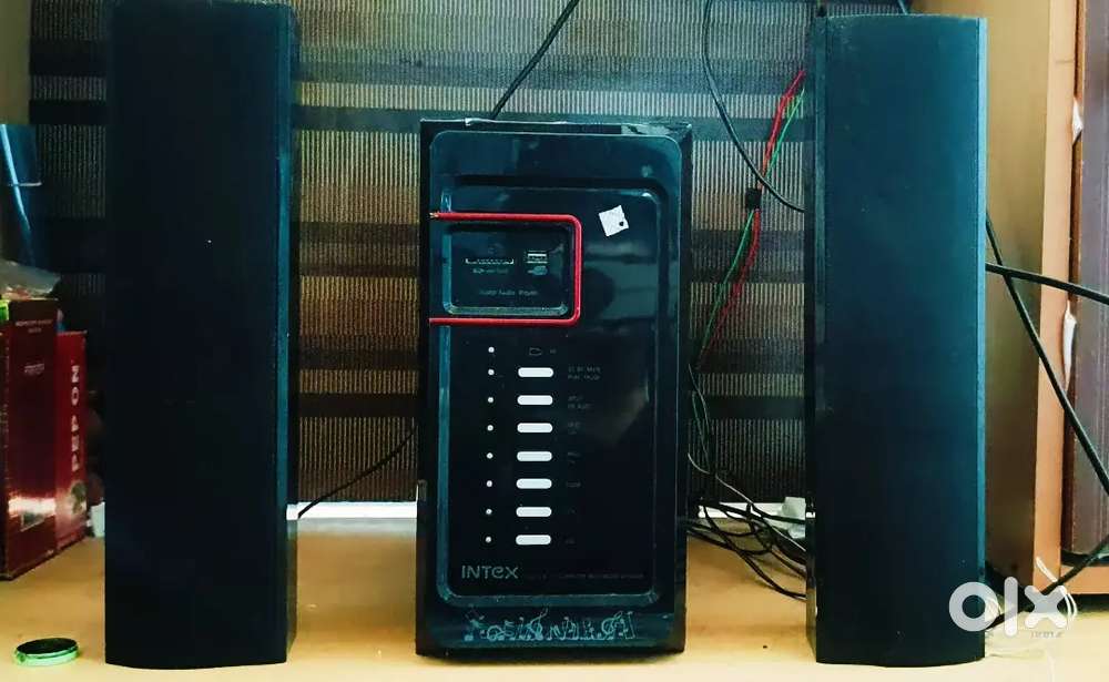 Intex blutooth home theatre with Dolby Atmos to speakers sound