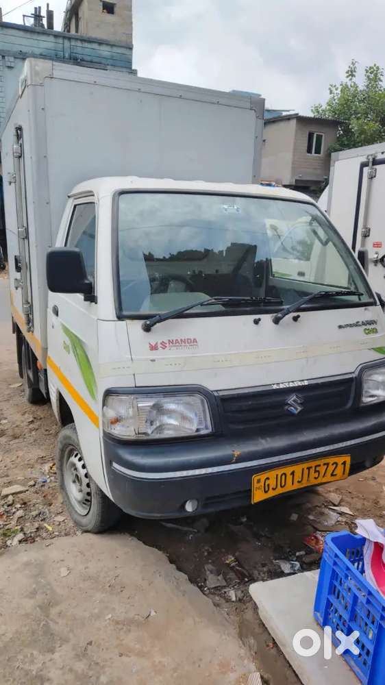 Refrigerated van for ice cream
