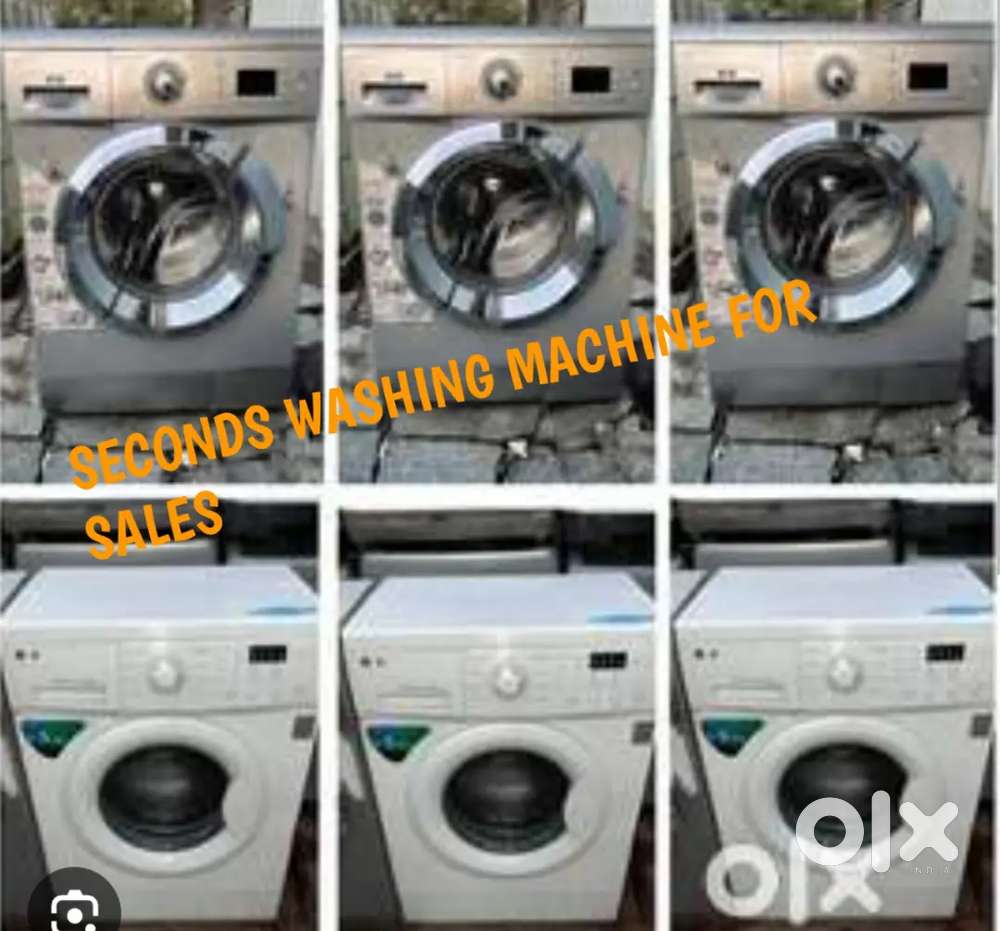 SECONDS WASHING MACHINE FOR SALES