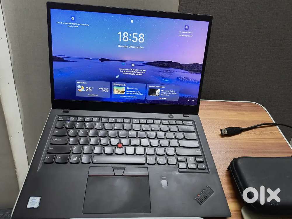ThinkPad x1 Carbon Intel i7 vPro 8th Gen 16 GB RAM 512 GB ROM