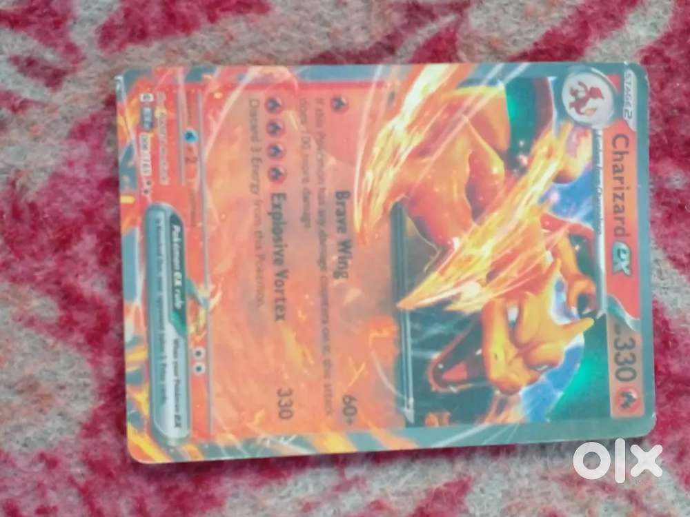 A charizard card